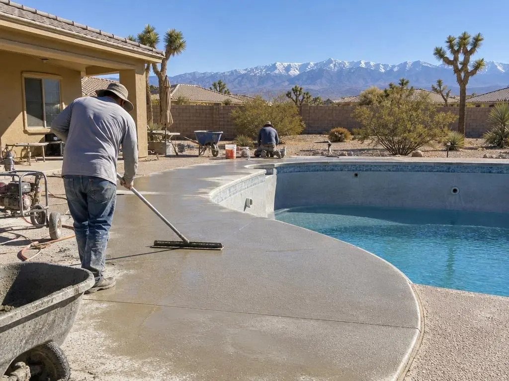 Pool Decks in Hesperia, CA